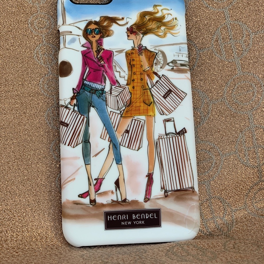 Henri Bendel iPhone 6+ Case with pouch